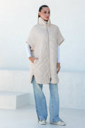 Bianca Relaxed Fit Embossed Vest