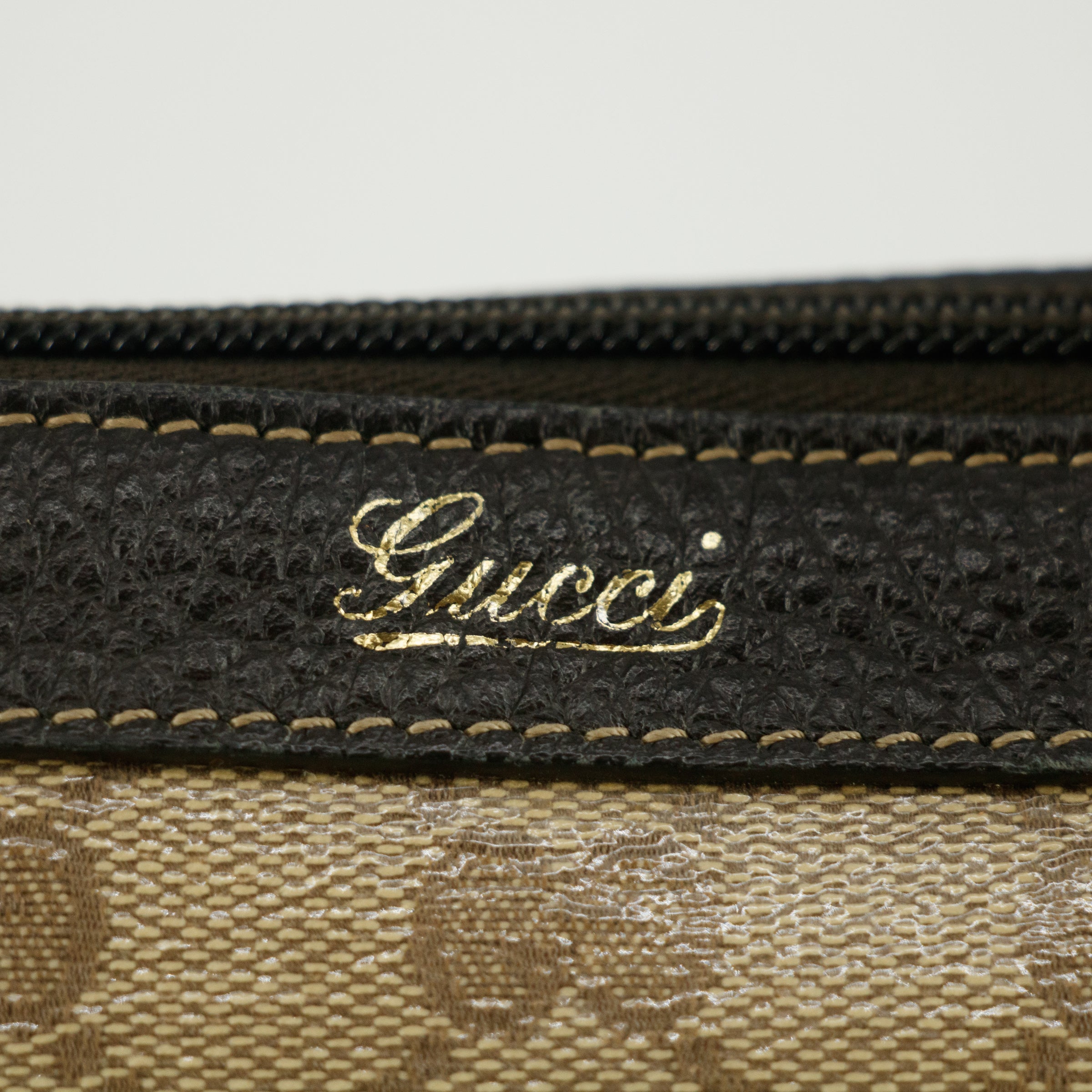 Gucci GG Crystal Monogram Abbey Zippered Tote Bag #4690