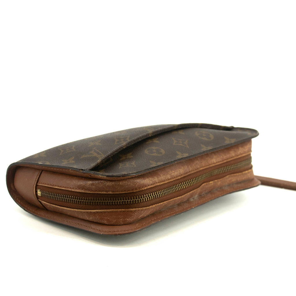 Louis Vuitton Monogram Canvas Brown Orsay Clutch Bag #4691