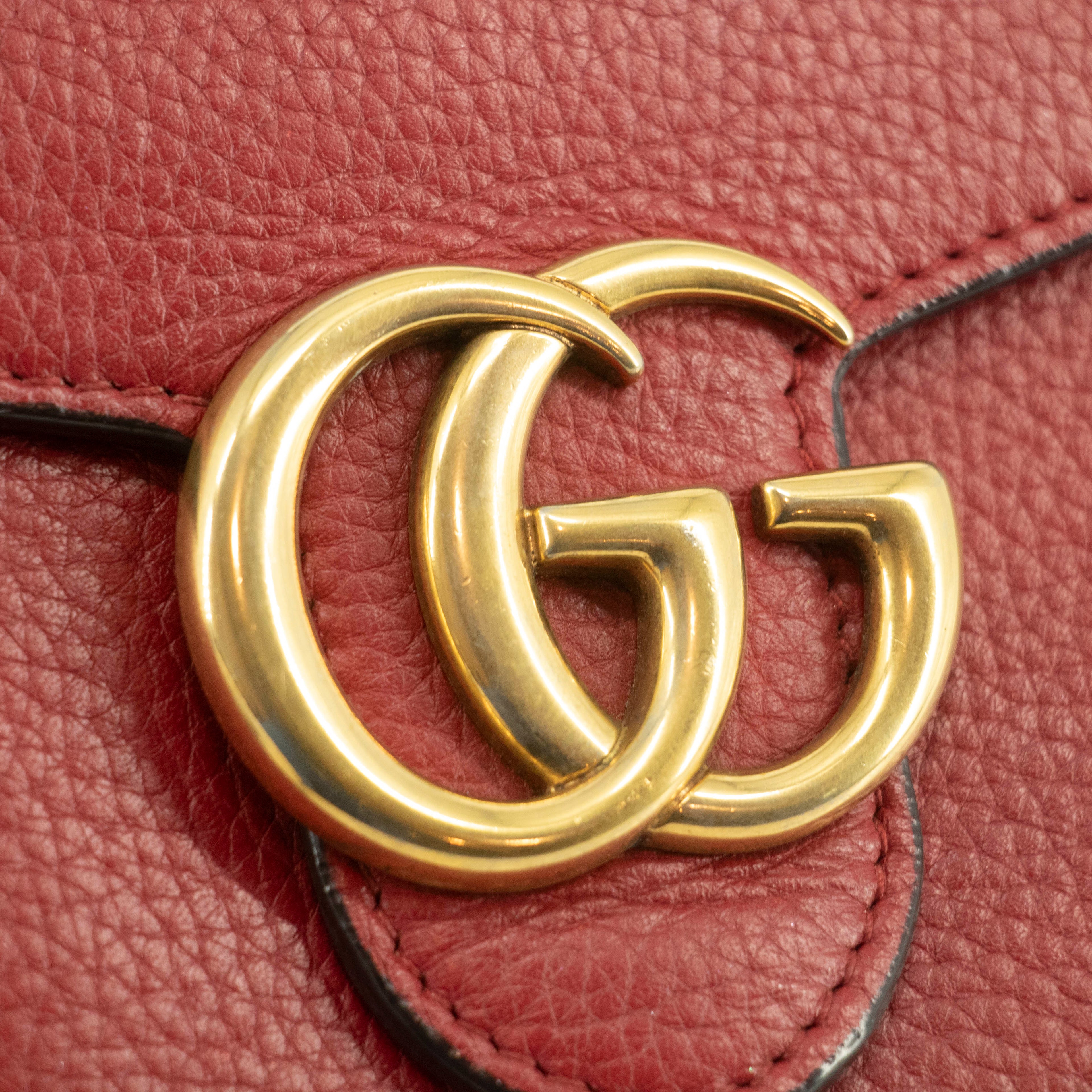 Gucci GG Marmont Wallet on a Chain Shoulder Bag #4737