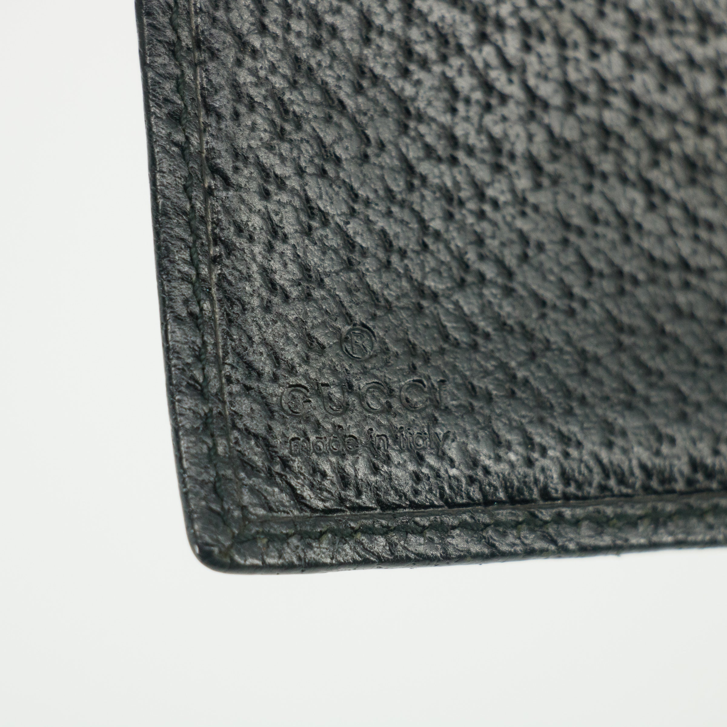Gucci Black Leather Long Wallet #5150