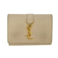 Yves Saint Laurent Beige Origami Compact Wallet #5203