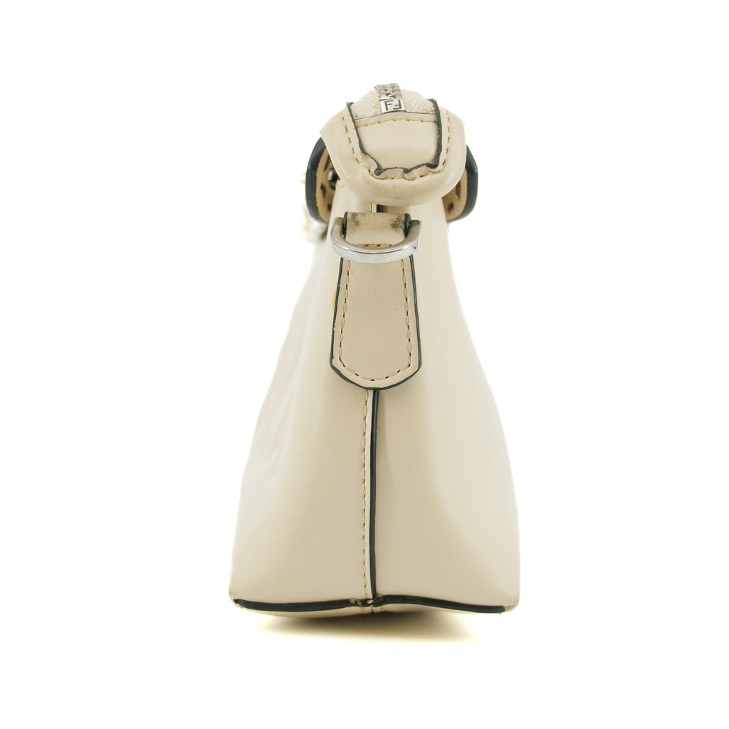 Fendi Mini By The Way Leather White Crossbody Bag #5366