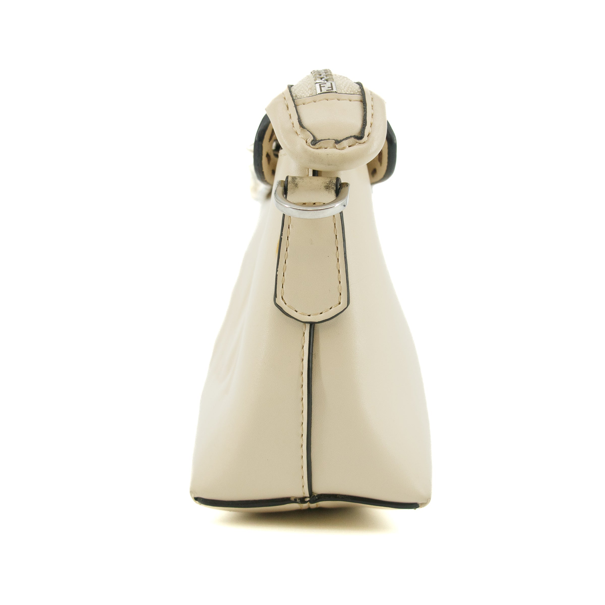 Fendi Mini By The Way Leather White Crossbody Bag #5366