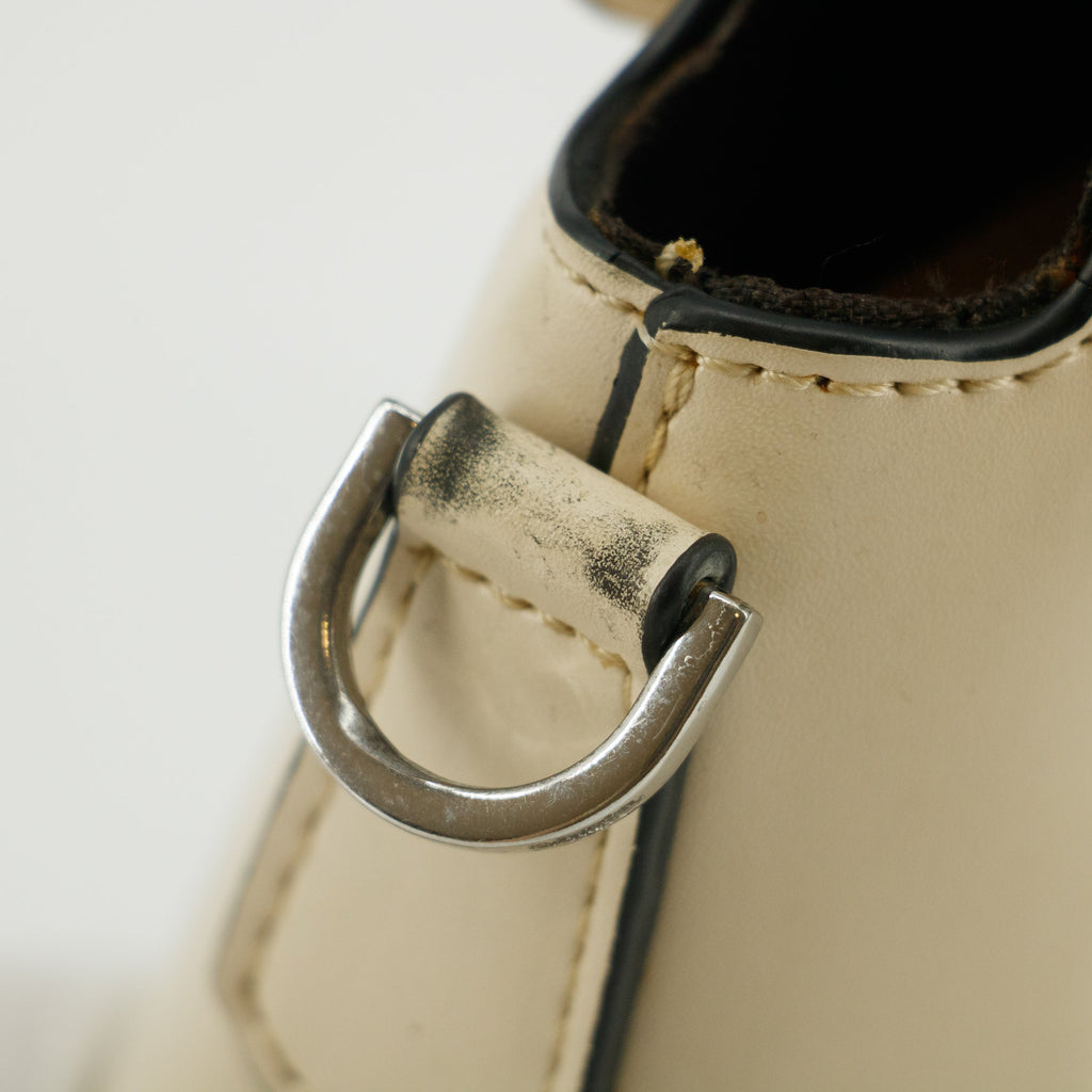 Fendi Mini By The Way Leather White Crossbody Bag #5366