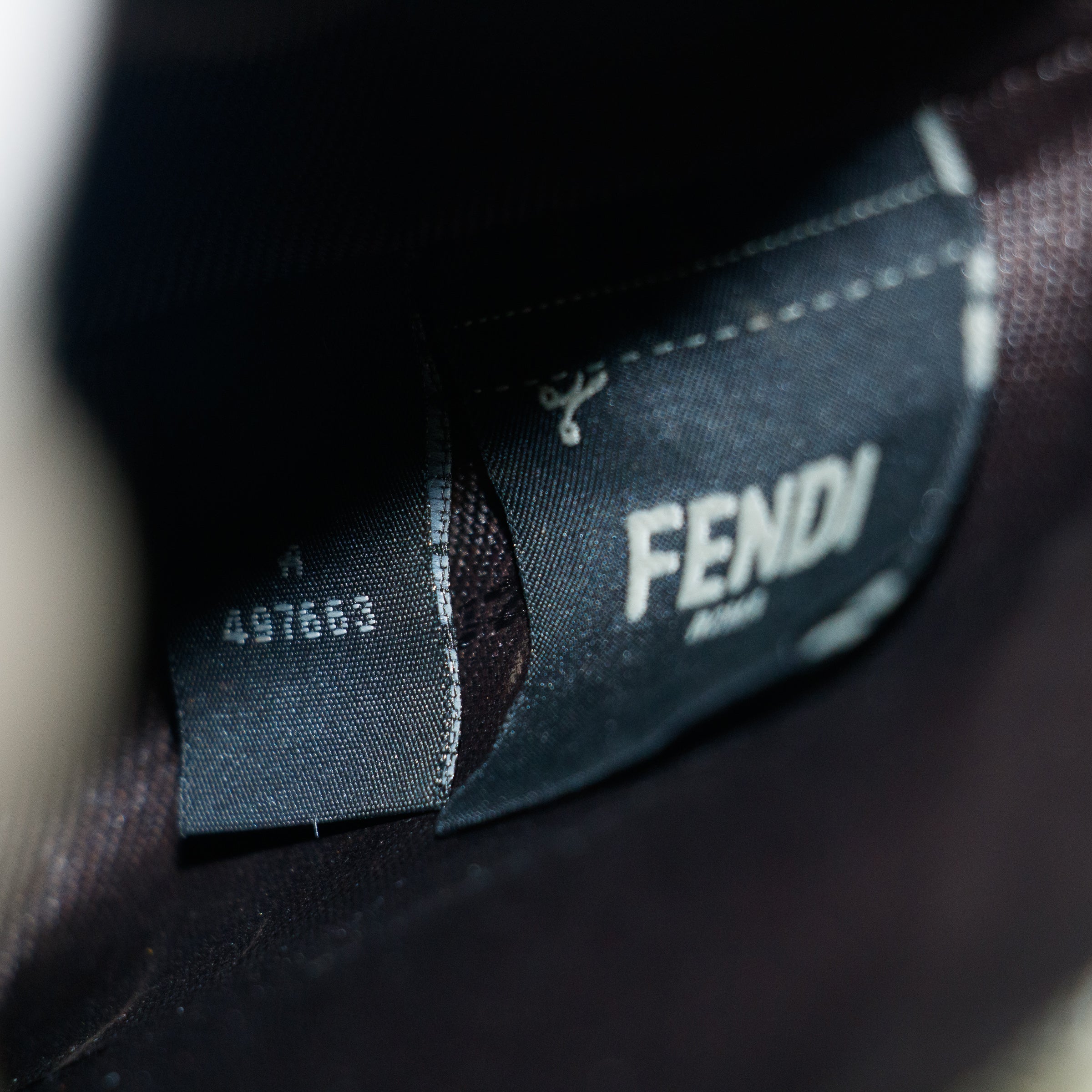 Fendi Mini By The Way Leather White Crossbody Bag #5366