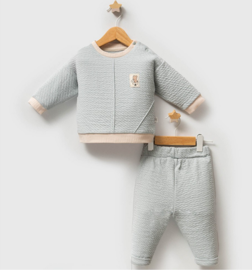 Teddy Quilted 2 Piece Set