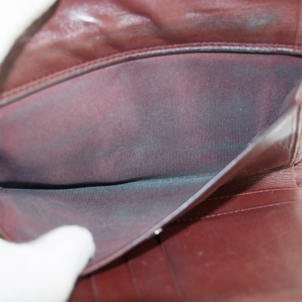 Chanel CC Matelasse Quilted Black Lambskin Wallet  #5759