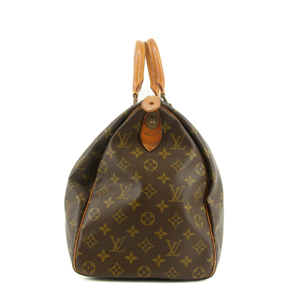 Louis Vuittton Monogram Canvas Brown Keepall 45 Boston Bag #5789