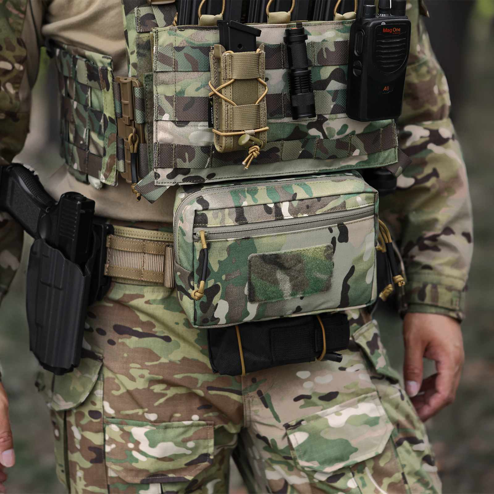 Votagoo Tactical Admin Drop Pouch Molle Dangler Pouches