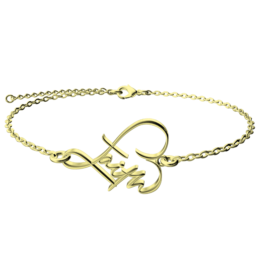 Faith Heart Bracelet
