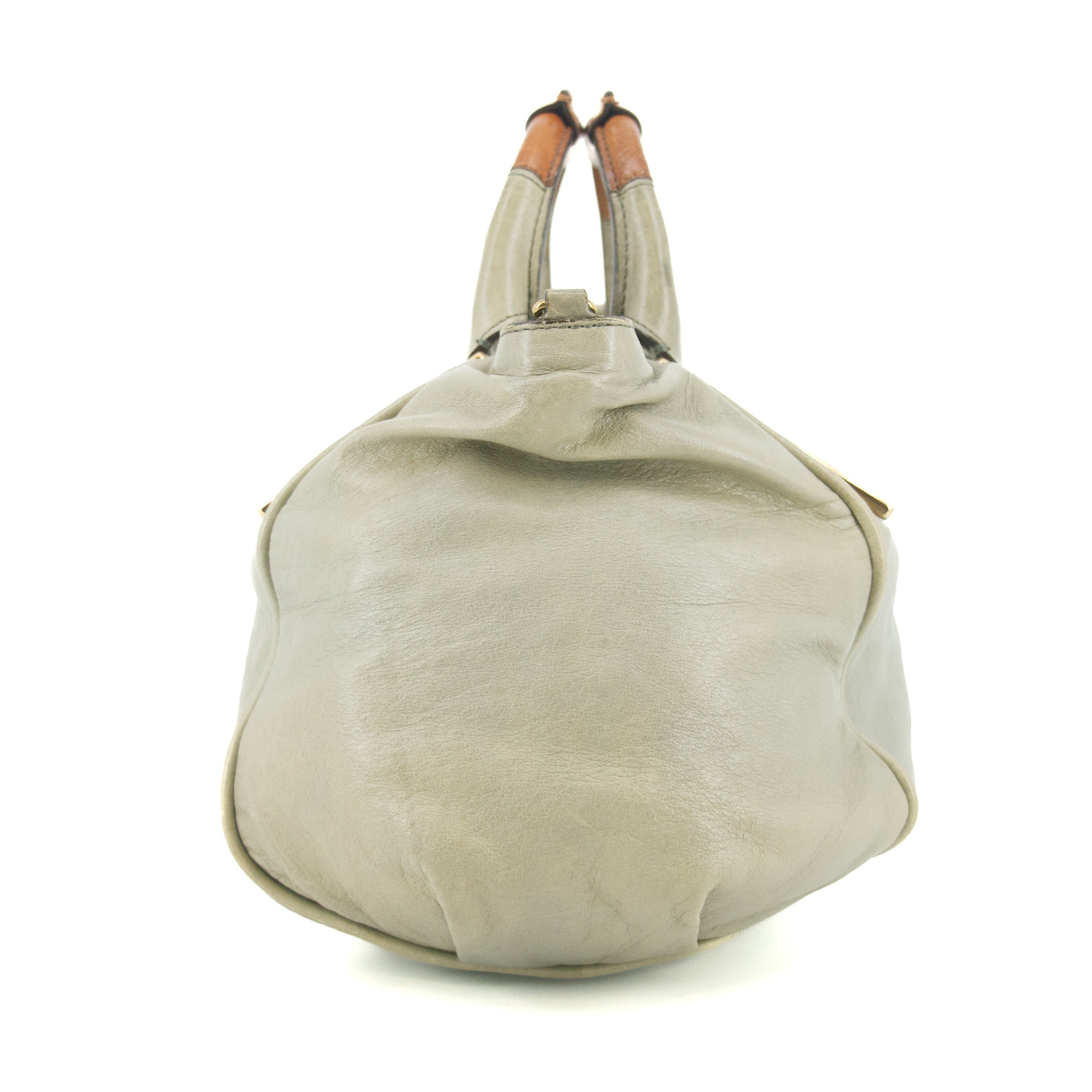 Chloe Ether Green Top Handle Tote Bag #6134