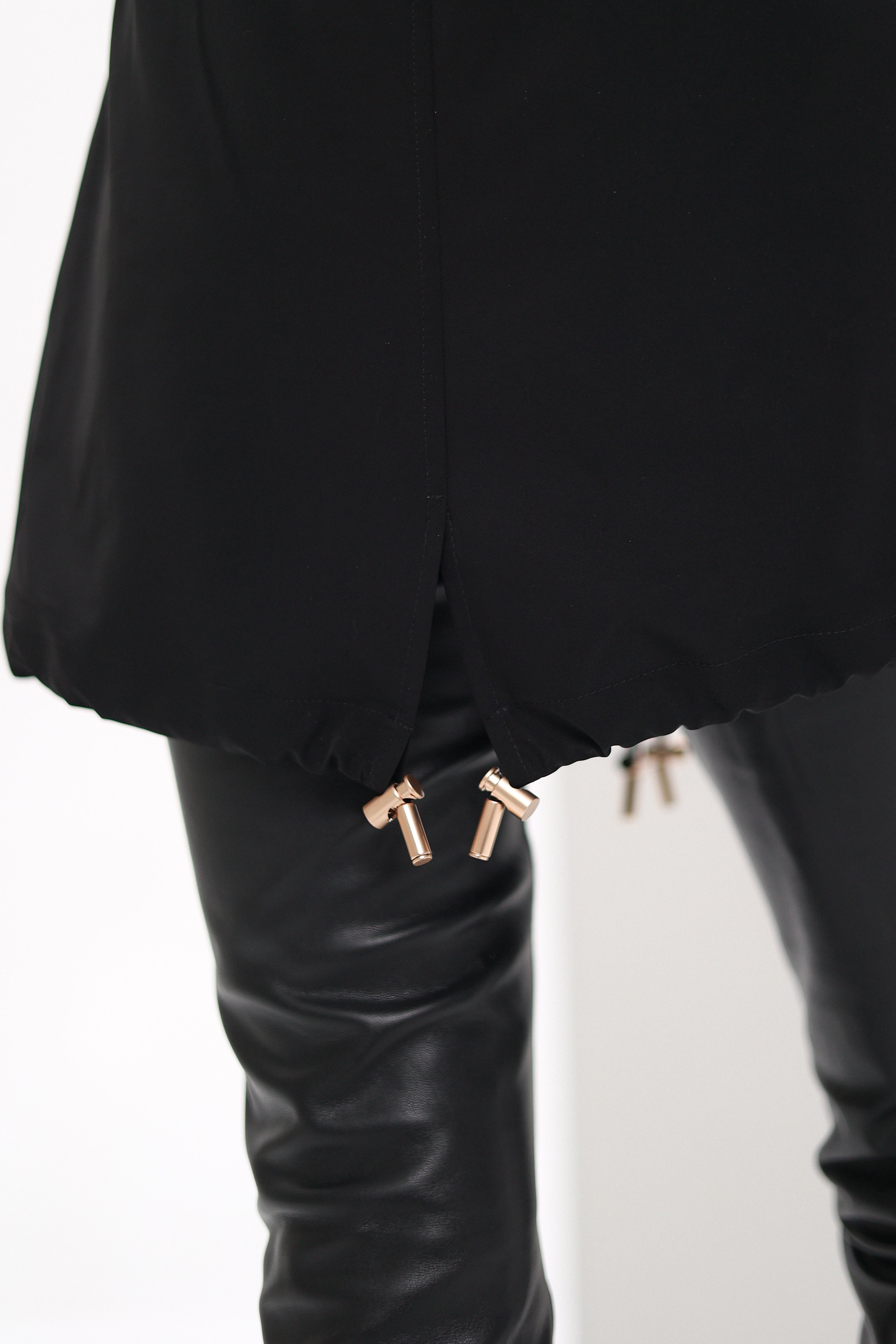 Genuine Scandinavian Mink Fur Parka with Rabbit Fur Insulation