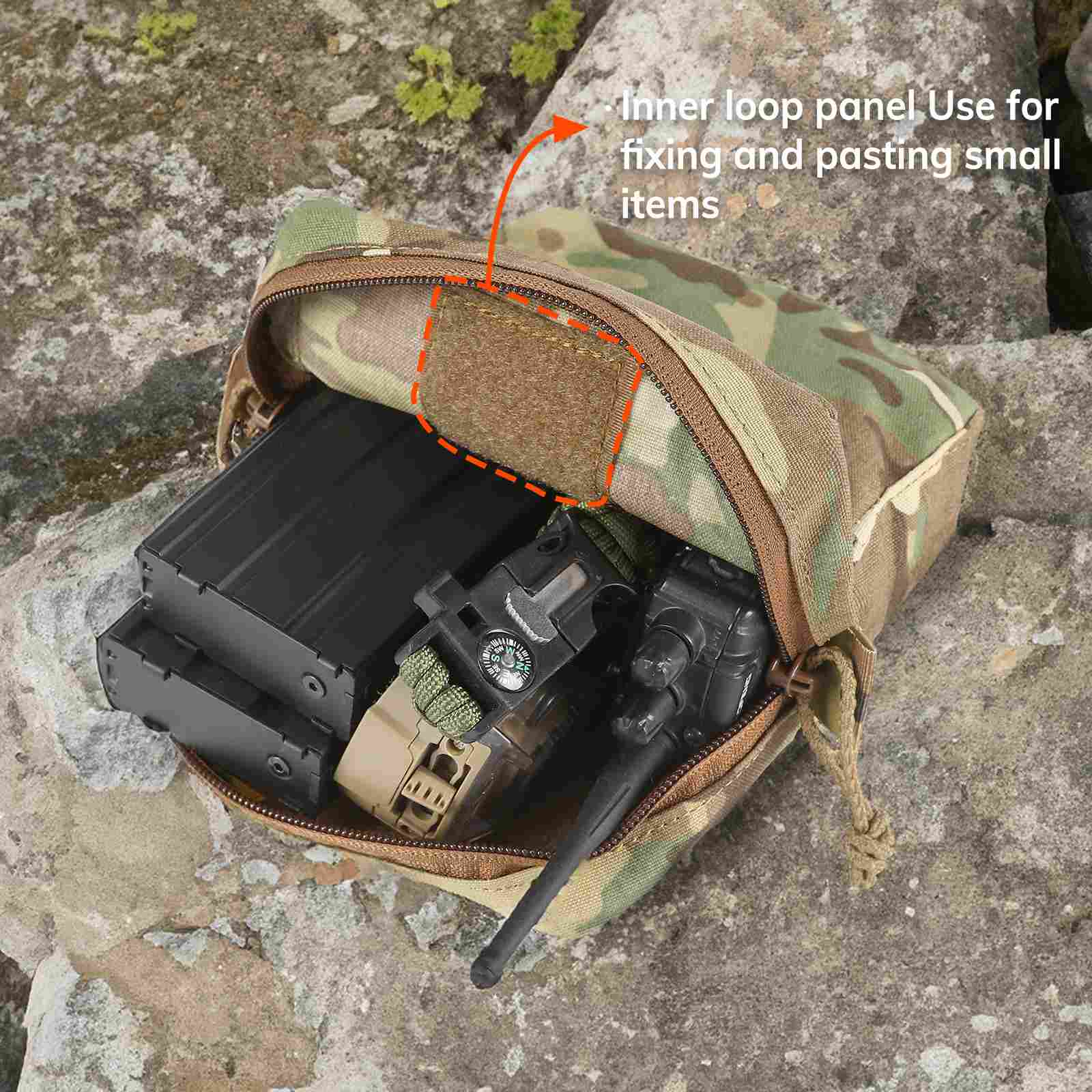 Votagoo GP Pouch MOLLE General Purpose Admin Pouches Small Utility EDC Pouch