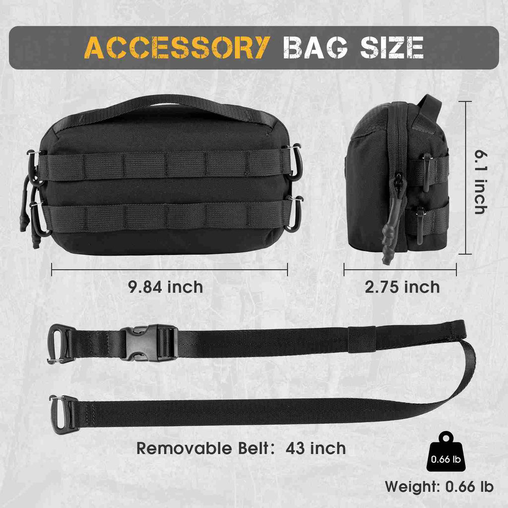 Votagoo Electronic Organizer Accessory Tech Pouch for MacBook Charger, Cord Organizer Travel Storage Bag
