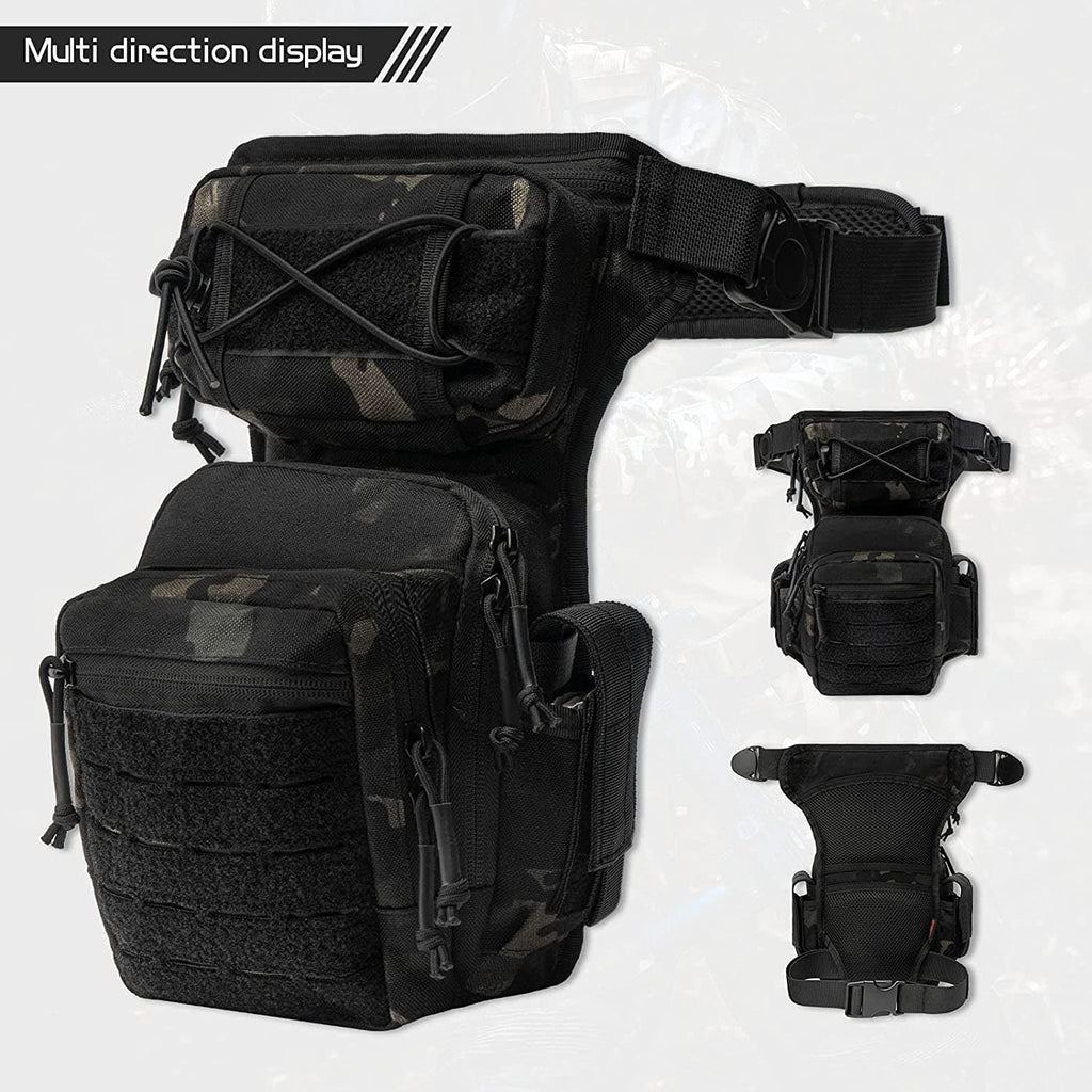 Drop Leg Bag for Men Thigh Pack Pouch