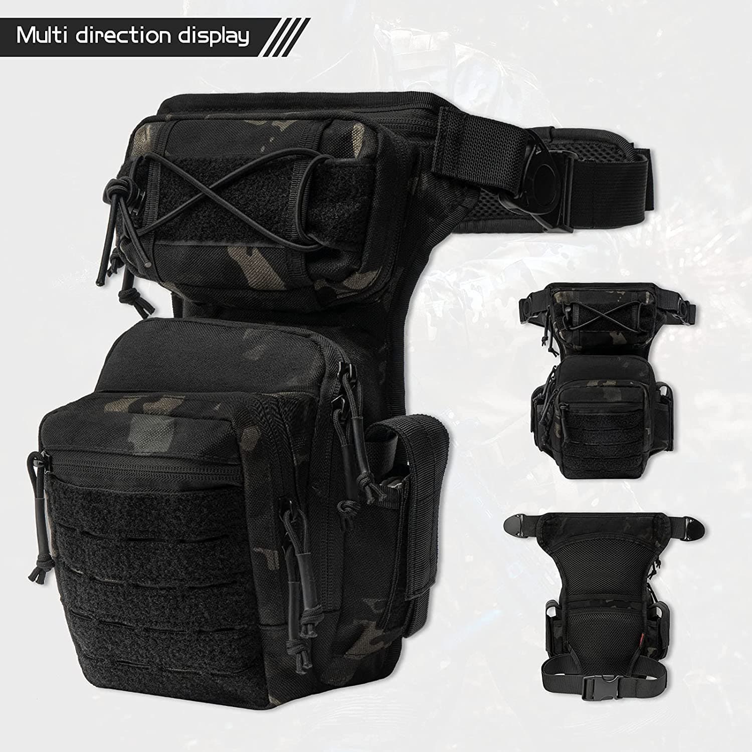 Drop Leg Bag for Men Thigh Pack Pouch