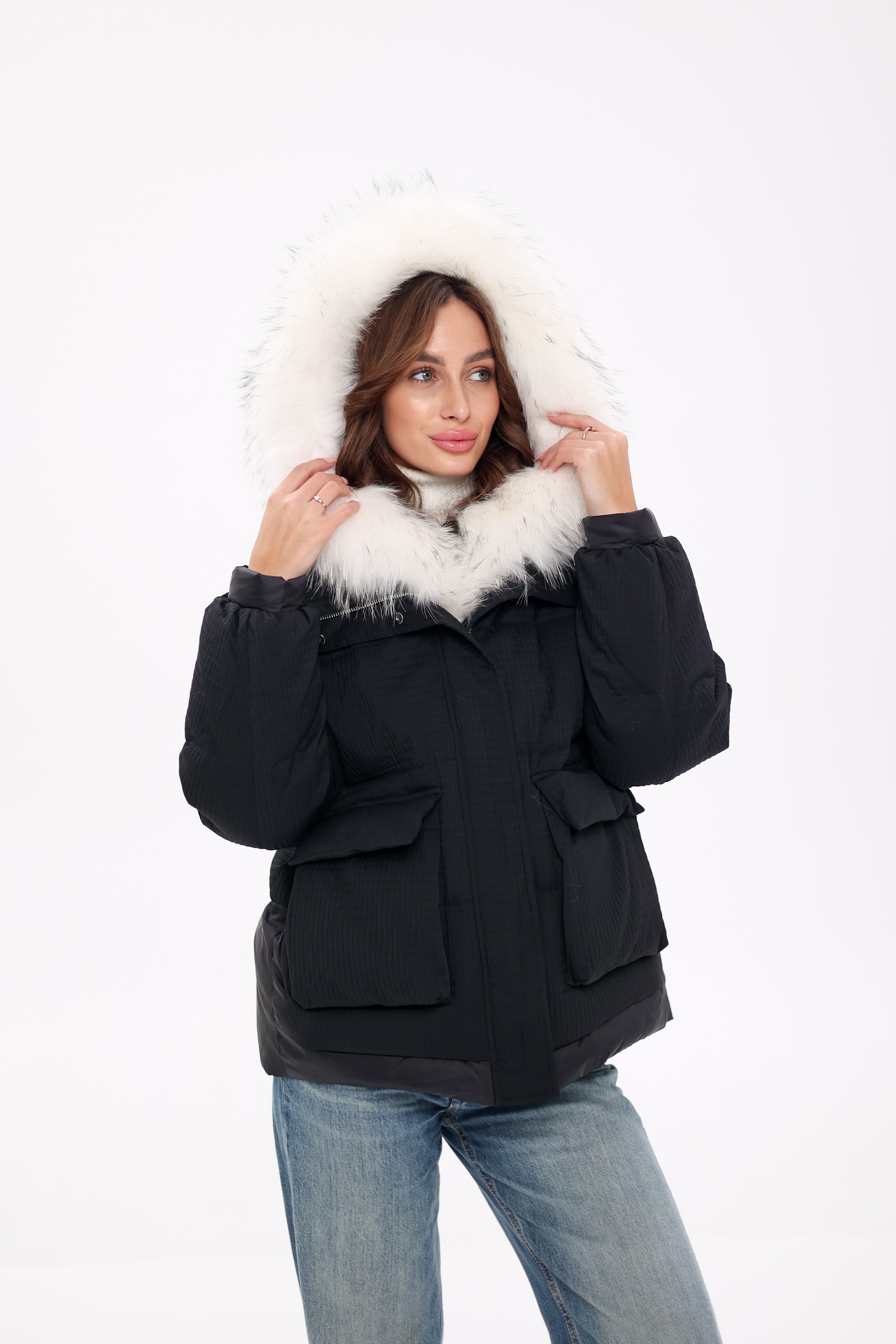 Genuine Fur Down Fill Parka