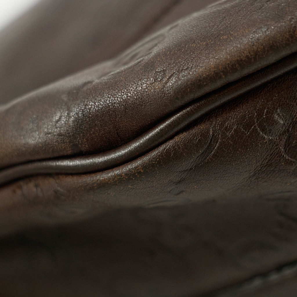 Gucci Brown Abby Guccisima Leather Crossbody Bag #7706