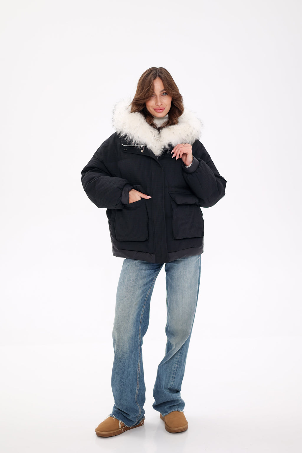 Genuine Fur Down Fill Parka