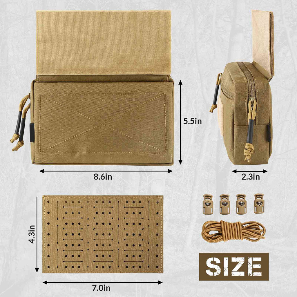 Votagoo Tactical Admin Drop Pouch Molle Dangler Pouches