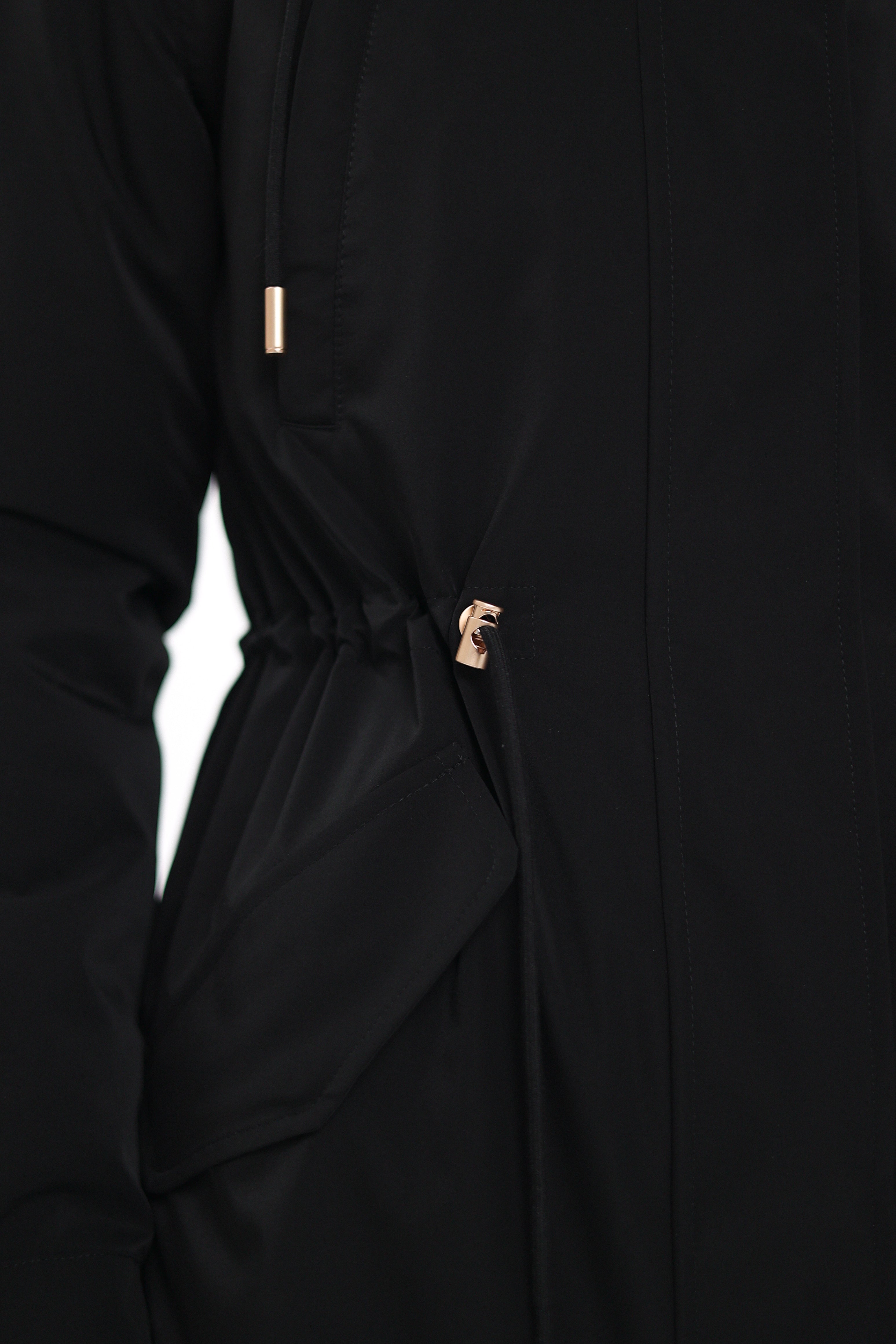 Genuine Scandinavian Mink Fur Parka with Rabbit Fur Insulation