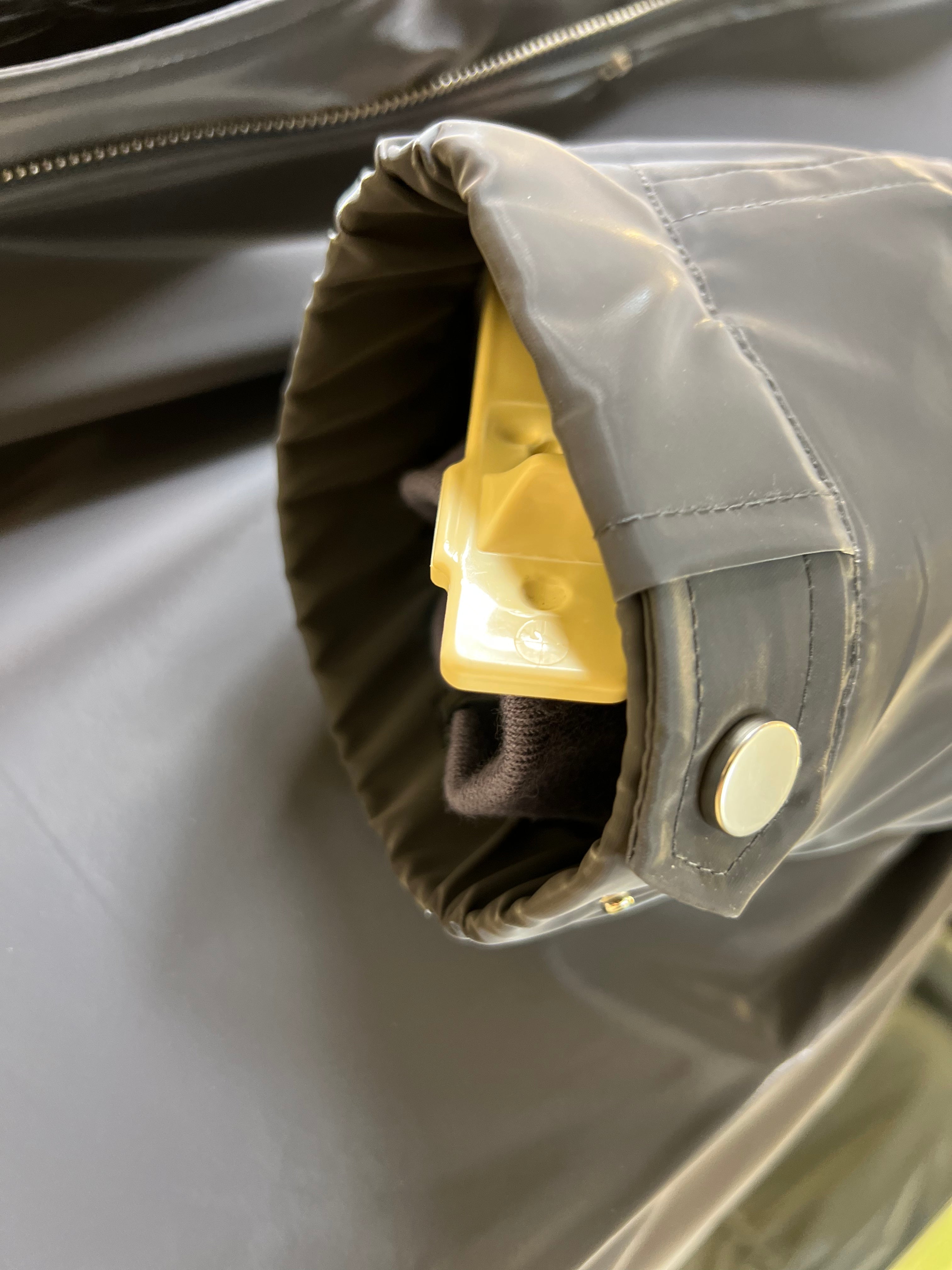 Genuine Silver Fox Fully Lined Hood Rabbit Insulated Parka