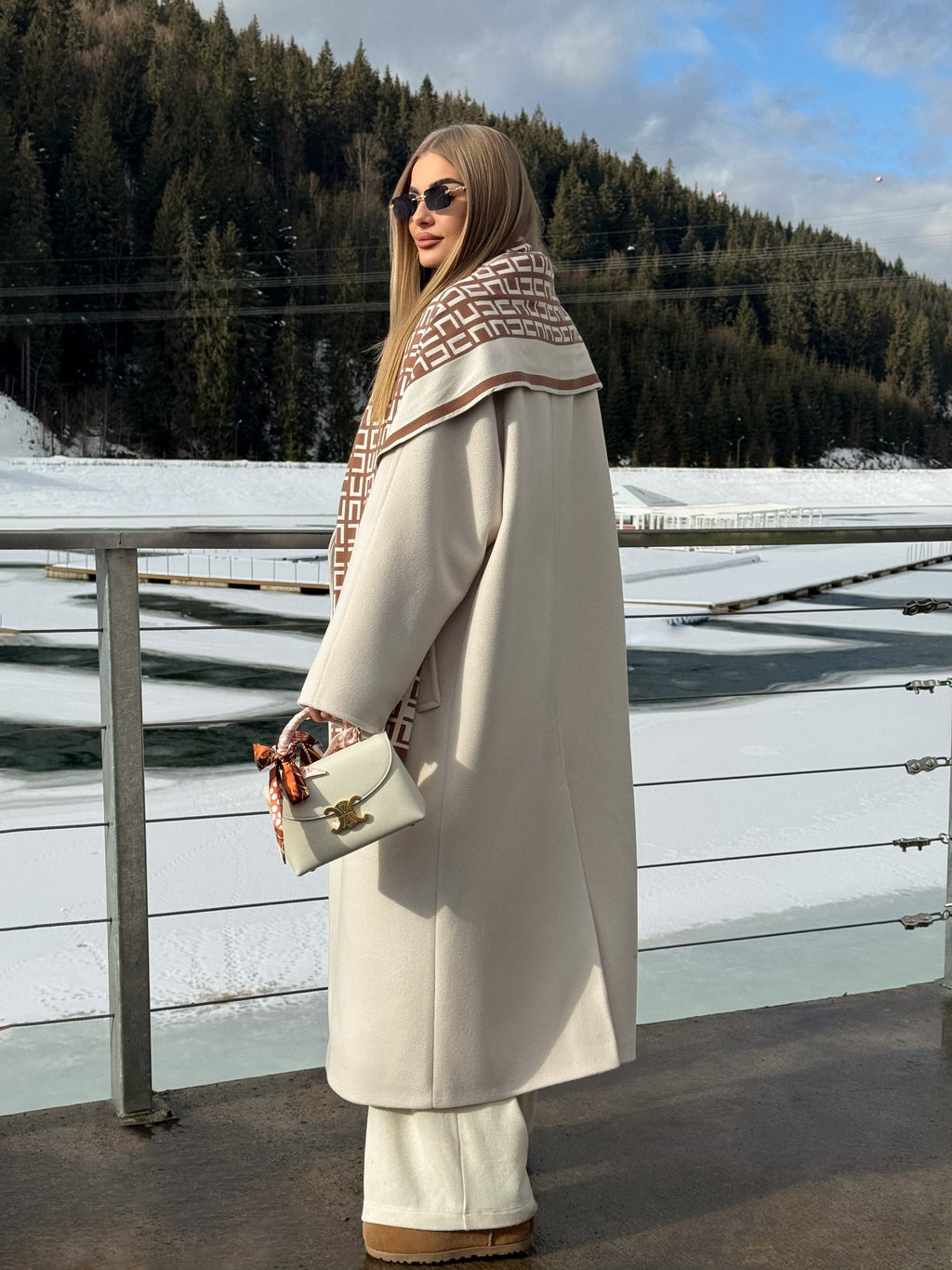 Aliko Lint 2.0 Classic Wool Blend Overcoat