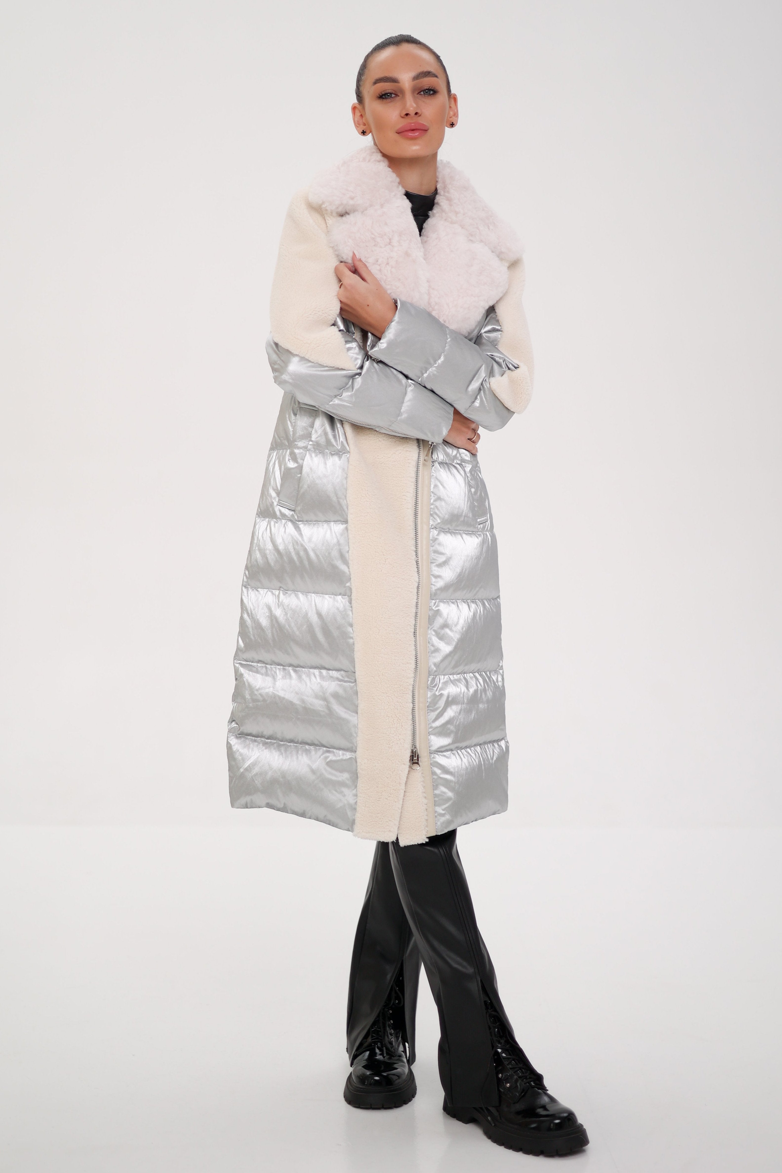 Kalgan Trim Down Long-line Coat
