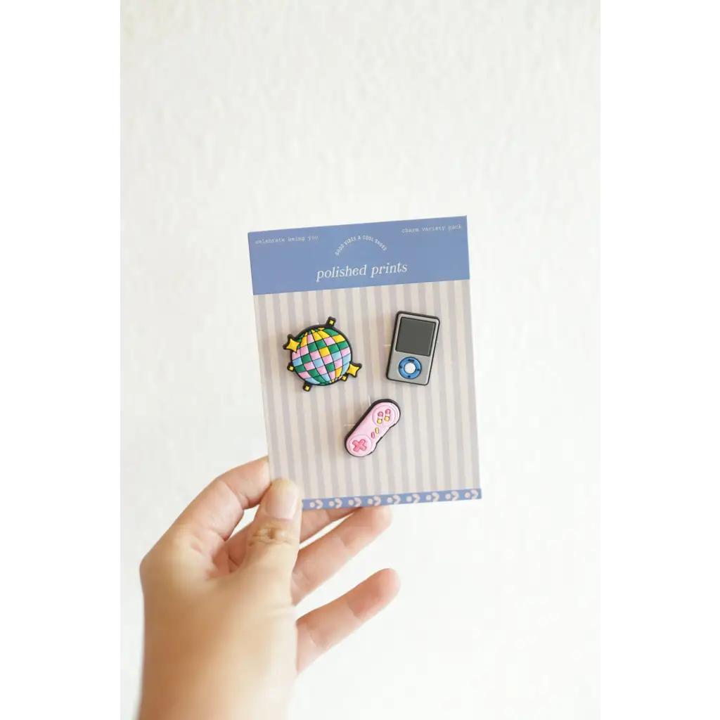 Charming 90s Nostalgia Clog Charm Set