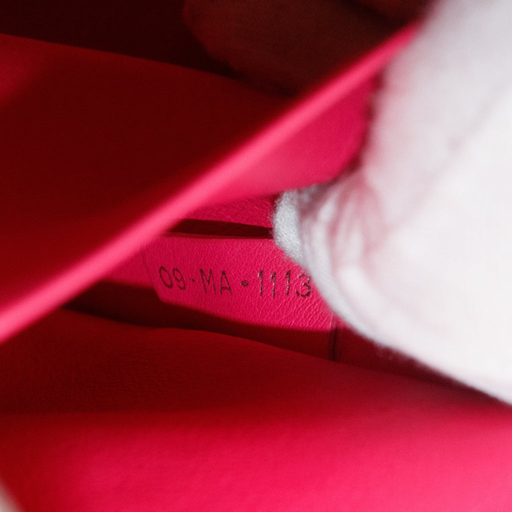 Christian Dior Diorissimo Blue Leather Shoulder Bag #9231