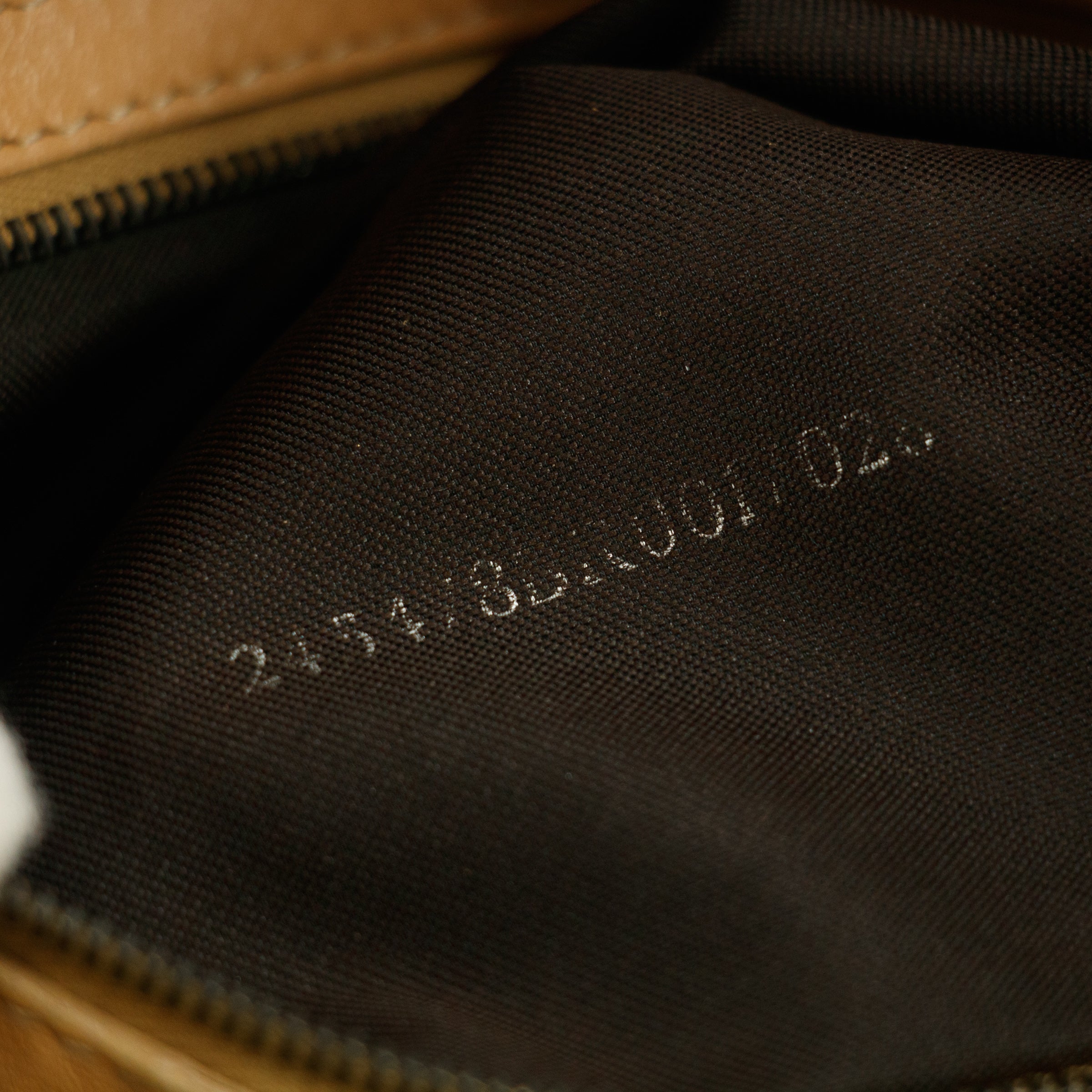 Fendi Zucchino Canvas Beige Shoulder Bag #9235