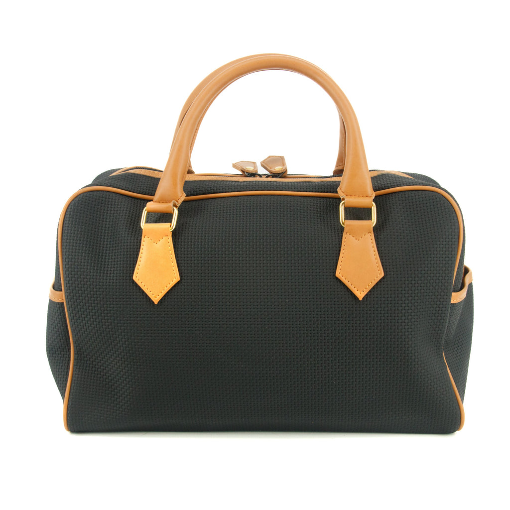 YSL Saint Laurent Blue PVC Mini Boston Bag #9240