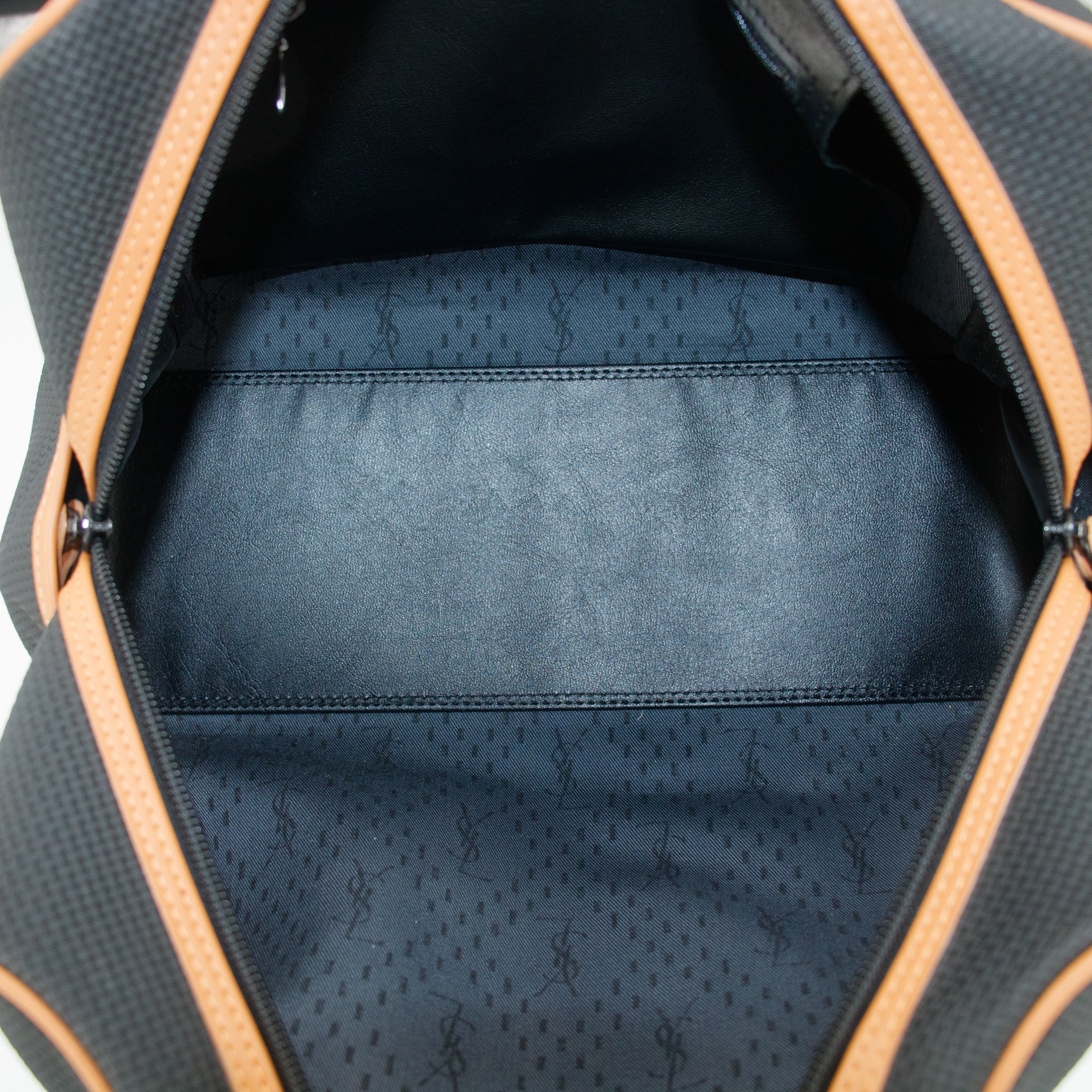 YSL Saint Laurent Blue PVC Mini Boston Bag #9240