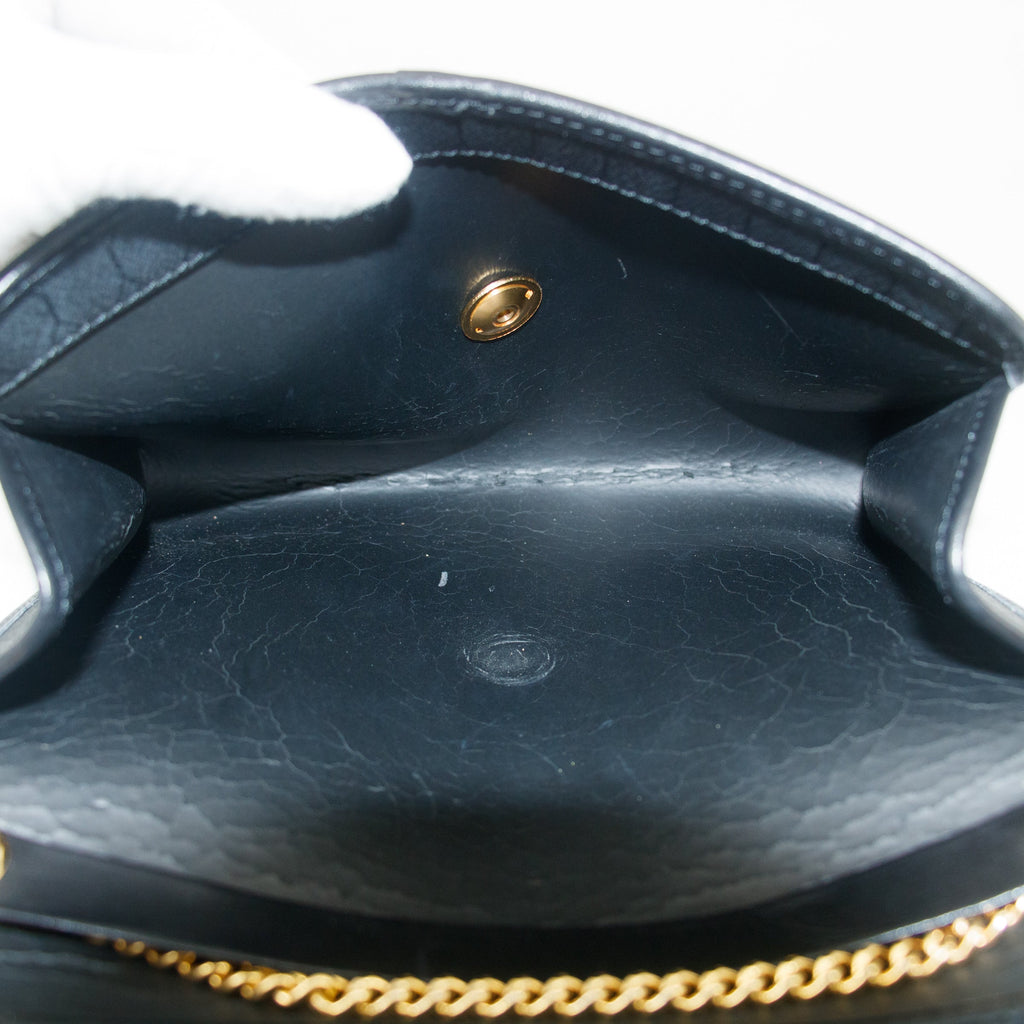 Christian Dior Black Honeycomb PVC Crossbody Bag #9257