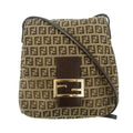 Fendi Mamma Bucket Zucchino Beige G Hardware Shoulder Bag #9313