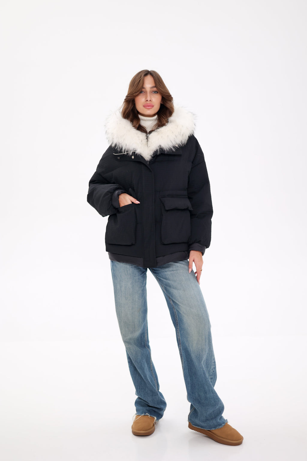 Genuine Fur Down Fill Parka