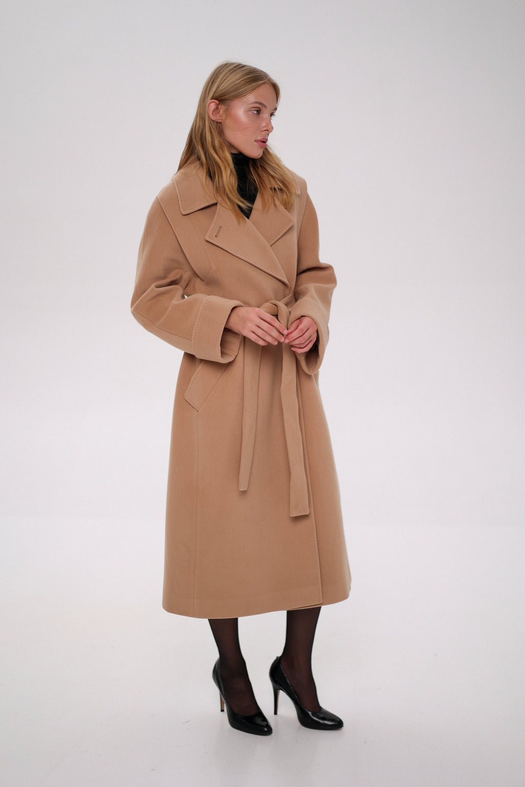 Florence Classic Cashmere Wool Blend Overcoat