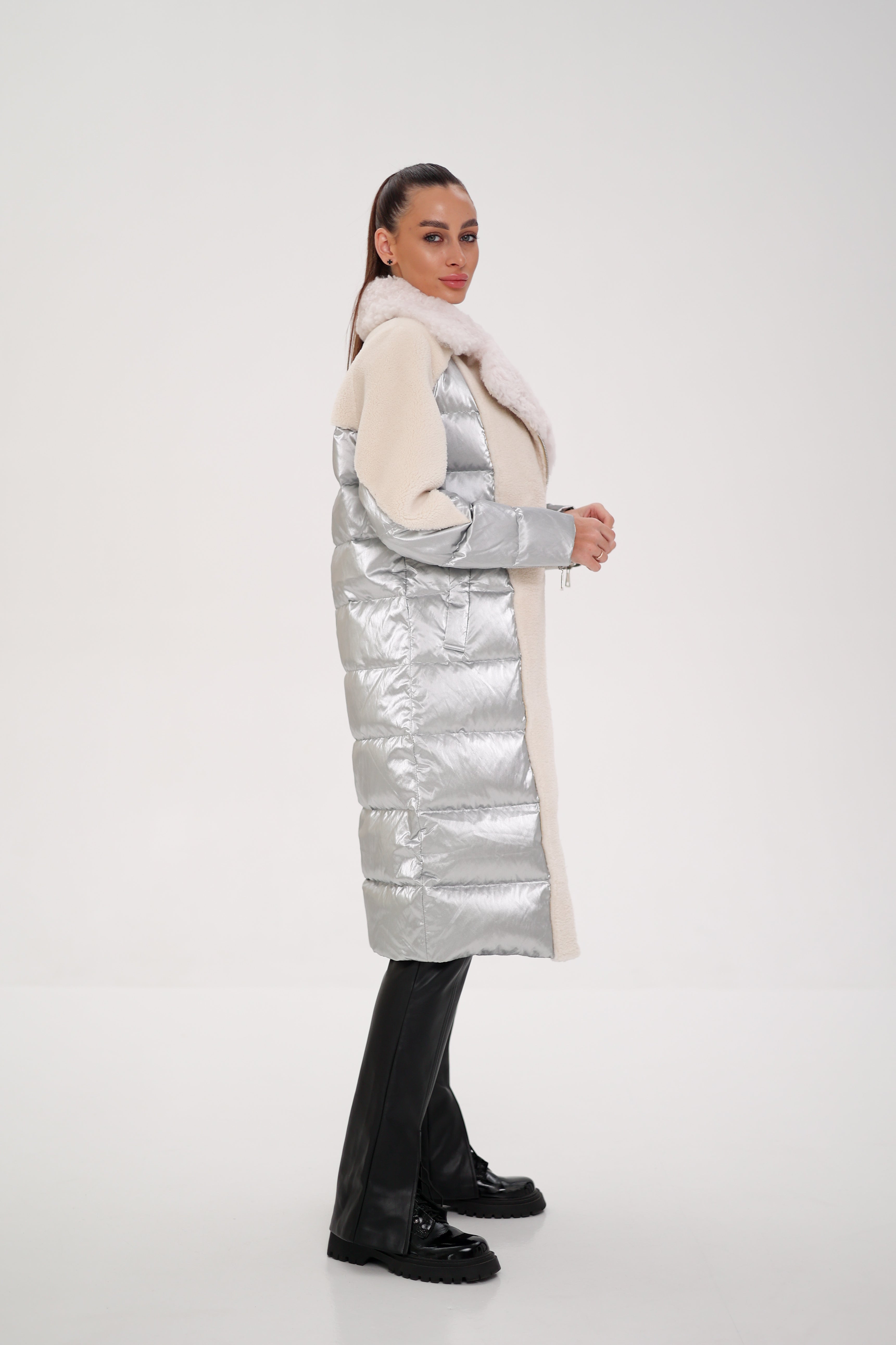 Kalgan Trim Down Long-line Coat