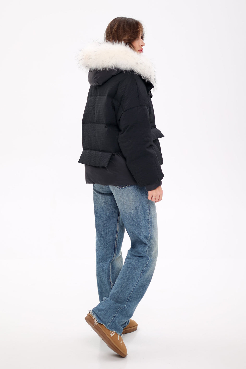 Genuine Fur Down Fill Parka