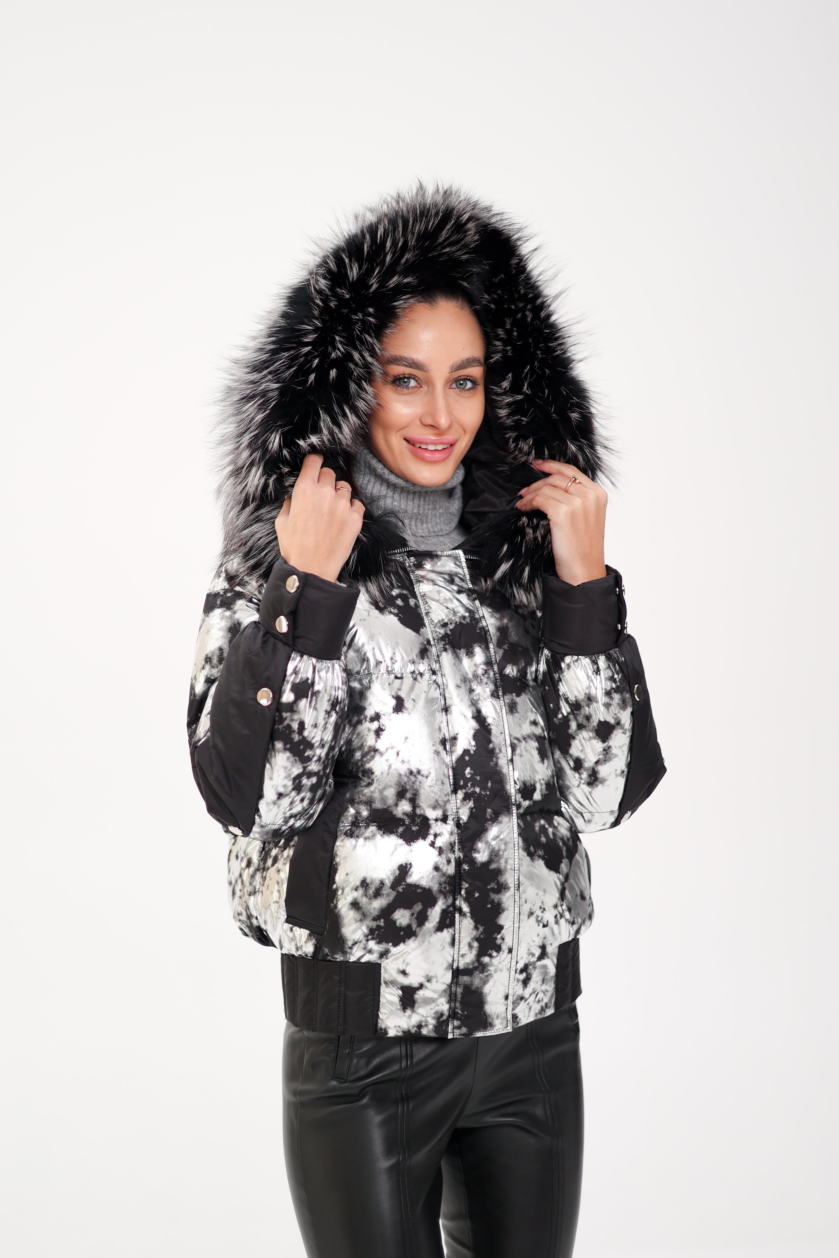 Glacier Fox Collar Down Fill Puffer