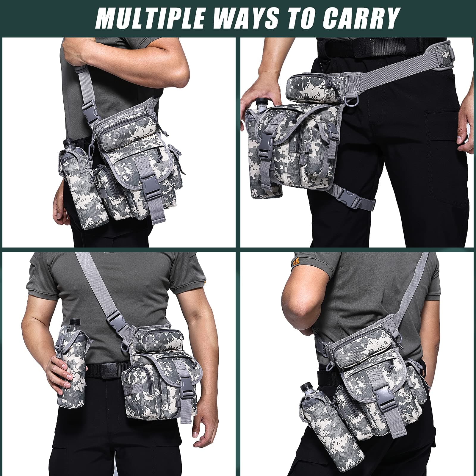 ANTARCTICA® Outdoor Drop Leg Pouch Bag