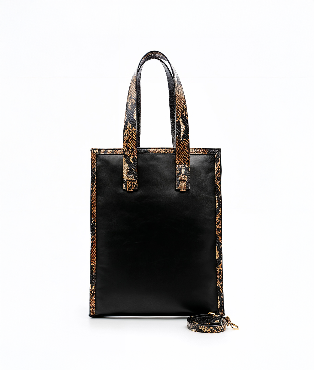 Adriana in Black Leather