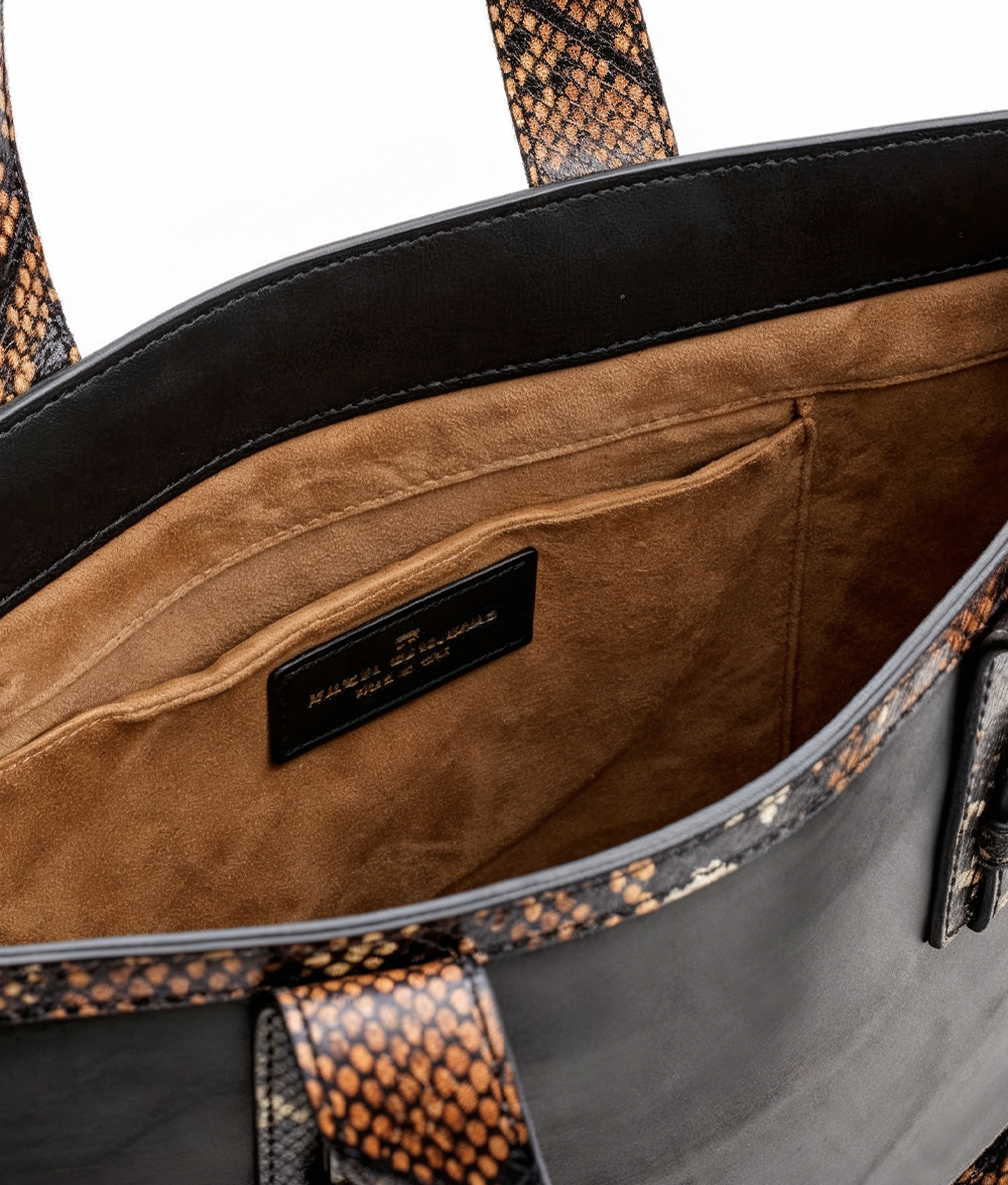 Adriana in Black Leather