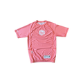 CORE SERIES SHORT SLEEVE RASH GUARD - SALMON