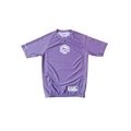 CORE SERIES SHORT SLEEVE RASH GUARD - PURPLE