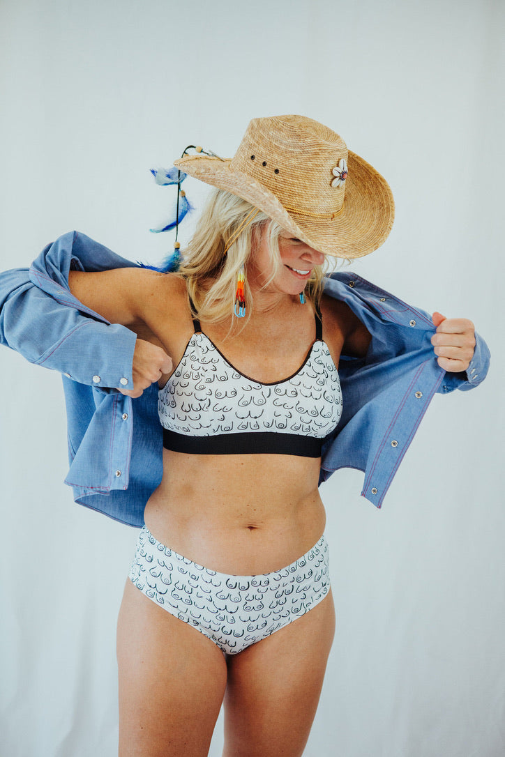 Boobie Print Underwear