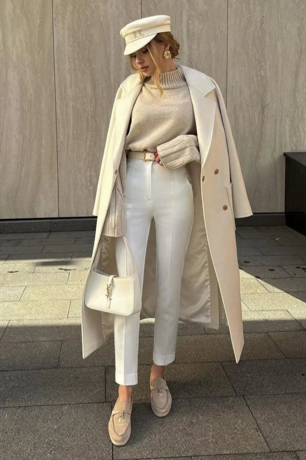 Factor Classic Wool Blend Overcoat