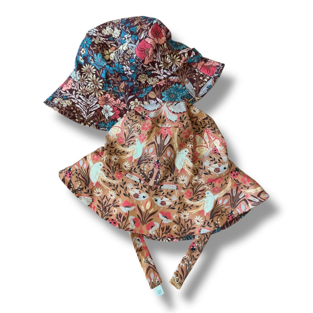 Bucket hat in Organic Golden Meadow