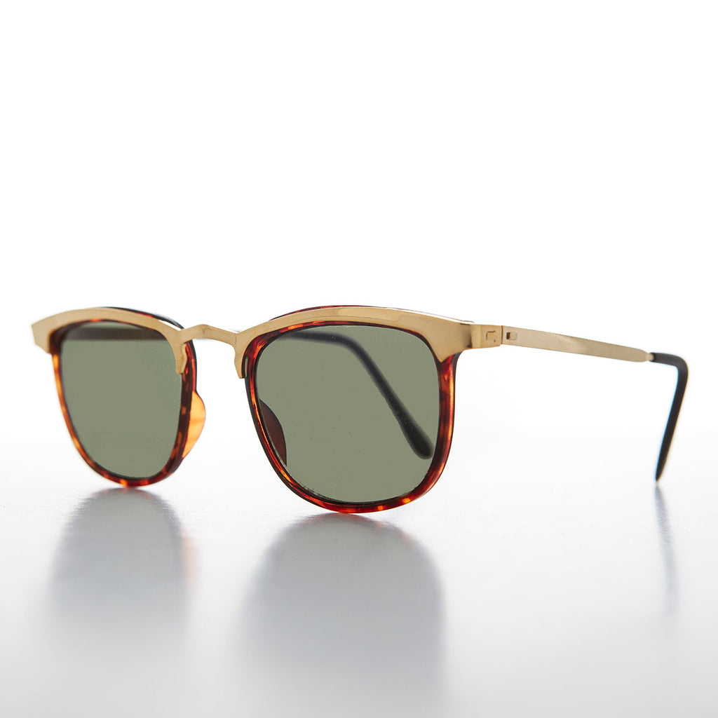 Updated Brow Line Vintage Steampunk Sunglass - Bennett